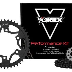 Vortex Racing Sprockets Vortex V3 WSS Chain And Sprocket Kit